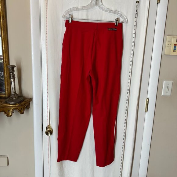 Vintage Red Pants with White Insert - Picture 2 of 6